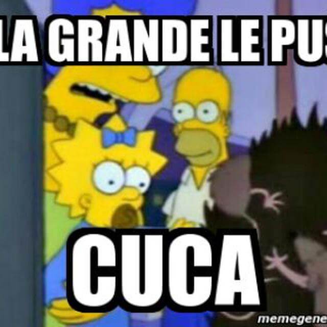 A la grande le puse cuca