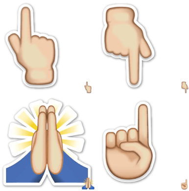 Emoji Gestures XL